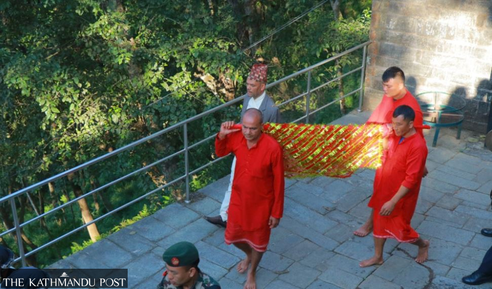 Fulpati sent for Kathmandu from Gorkha